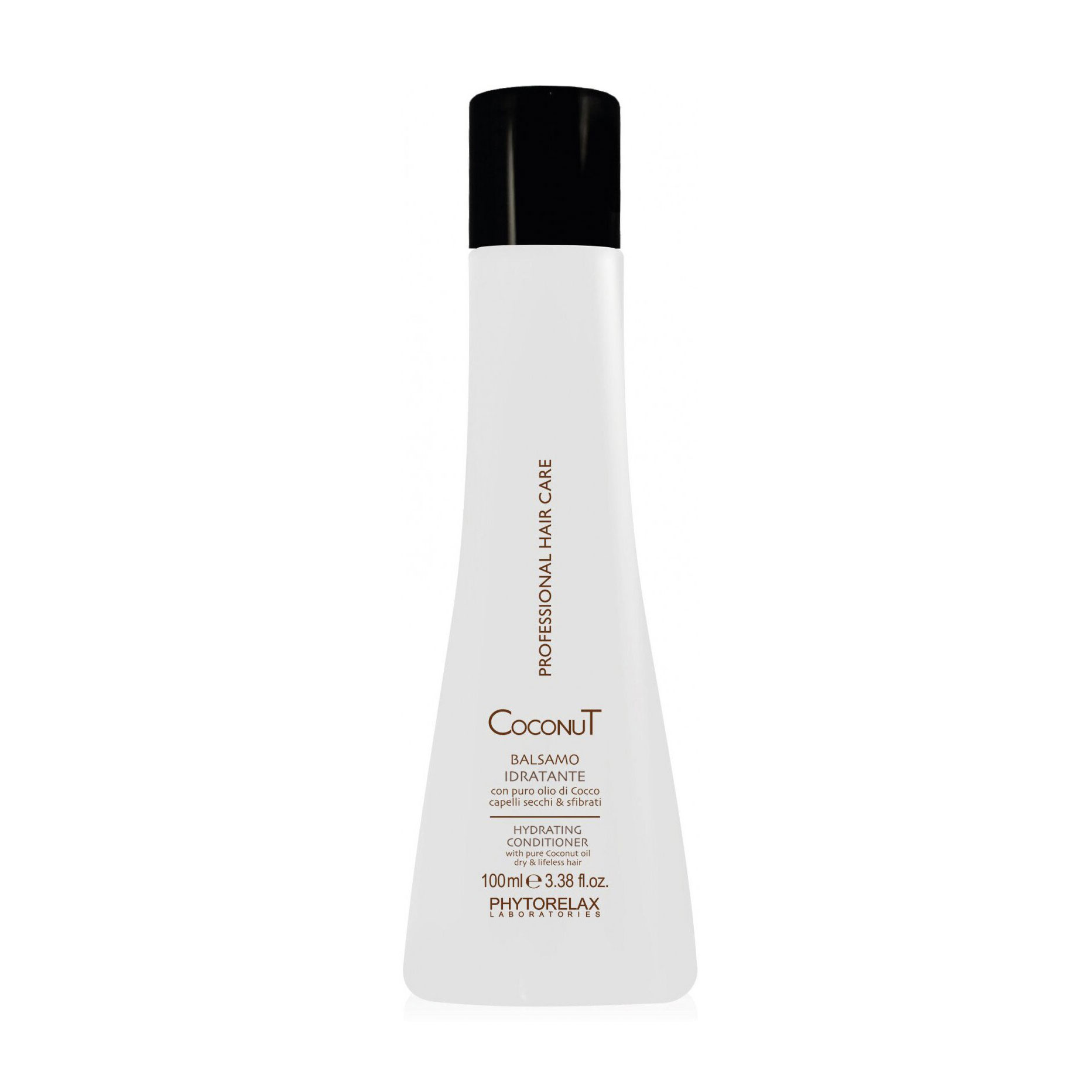 Зволожувальний бальзам Phytorelax Laboratories Coconut Hydrating Conditioner для сухого та ослабленого волосся, з кокосовою олією, 100 мл